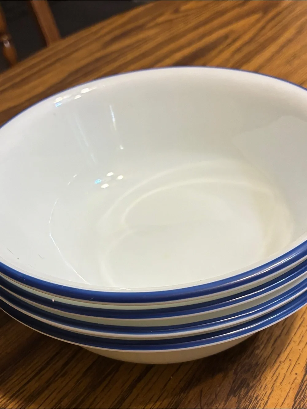 Corelle Classic Cafe Blue Bowl 18 oz Set of 4